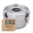 FreshStor CVault Large Storage Case front view with humidity control pack
