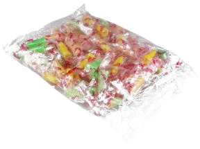 Assorted colors large plastic hookah tips in a 100pc bag, ideal for hygienic hookah use