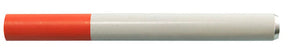 Discrete Large Metal Cigarette Pipe, Portable 3-inch Steel Chillum for Dry Herbs, Front View