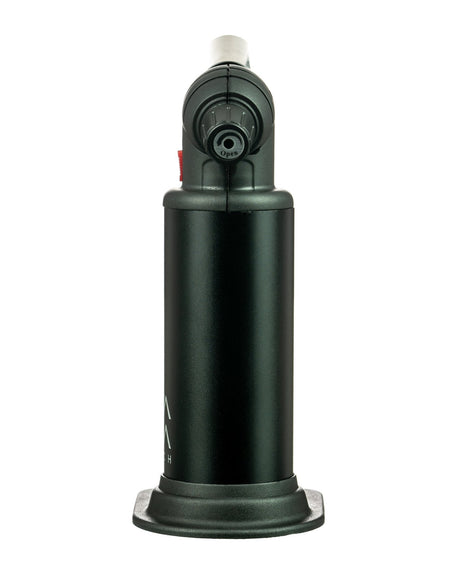 LavaTech "Ember" Jet Flame Torch in Black, Front View, 7" High for Dab Rigs