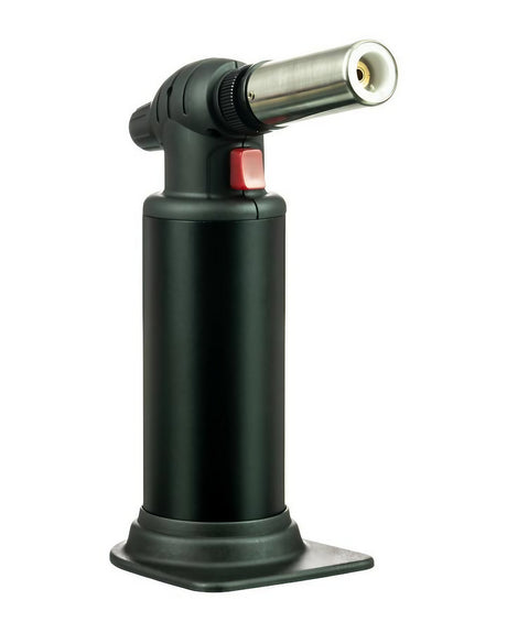 LavaTech "Ember" Jet Flame Torch in Black - 7" High, 25mm Diameter, Ideal for Dab Rigs