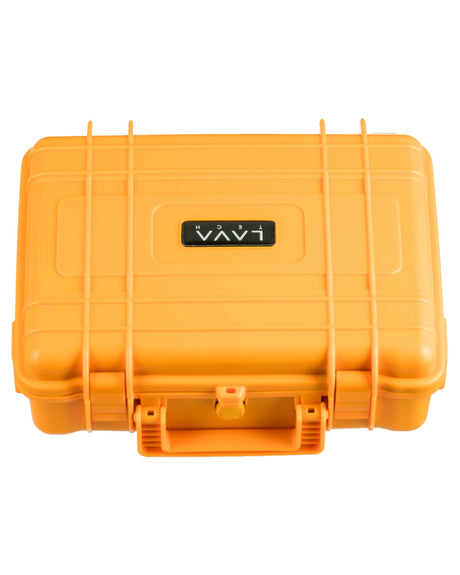 LavaTech "High Flyer" black and orange hard case E-Nail kit, compact and portable design
