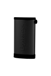 Black LighterPick All-In-One Waterproof Dugout, Side View, Portable Design for Dry Herbs