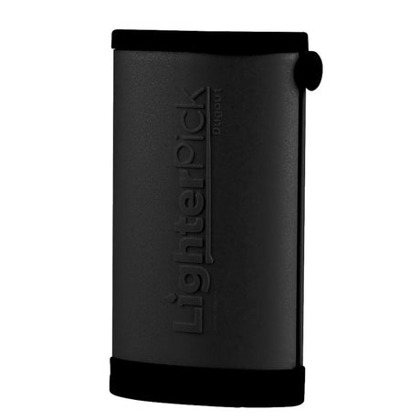 LighterPick All-In-One Waterproof Smoking Dugout - Black
