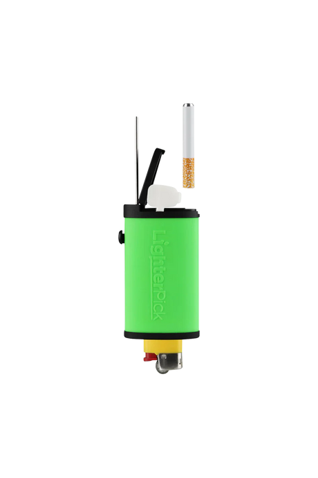 LighterPick All-In-One Waterproof Dugout for Dry Herbs, 3.5" Portable Design - Front View