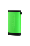 Green LighterPick All-In-One Waterproof Smoking Dugout, compact with storage, front view