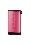 LighterPick All-In-One Pink Waterproof Smoking Dugout, compact and portable, front view