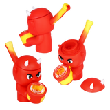 Little Devil Secret Stash Silicone Hand Pipe | 4"