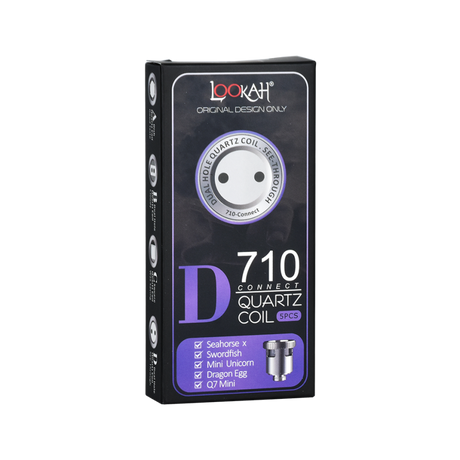 Lookah 710 Connect Quartz Coil D | 5ct Pack