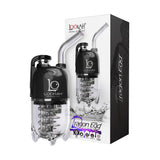 Lookah Dragon Egg eRig Bubbler in Black, 950mAh battery, front view with packaging