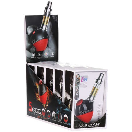 Lookah Egg Variable Voltage 510 Vape Battery | 350mAh | 5ct Display
