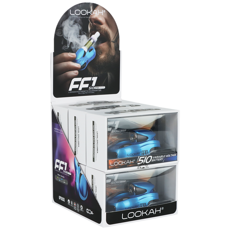 Lookah FF1 Racecar Variable Voltage 510 Vape Battery | 500mAh | 6ct Display