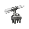 Lookah Giraffe Nectar Collector in Gray, 650mAh battery, side view with clear glass tip