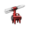 Lookah Giraffe Nectar Collector in Red - 650mAh with Clear Glass Tip - Side View