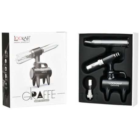 Lookah Giraffe Nectar Collector with 650mAh battery, packaging and contents display