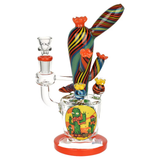 Lookah Glass Cactus Water Pipe | 9.25" | 14mm F