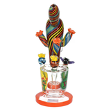 Lookah Glass Cactus Water Pipe | 9.25" | 14mm F