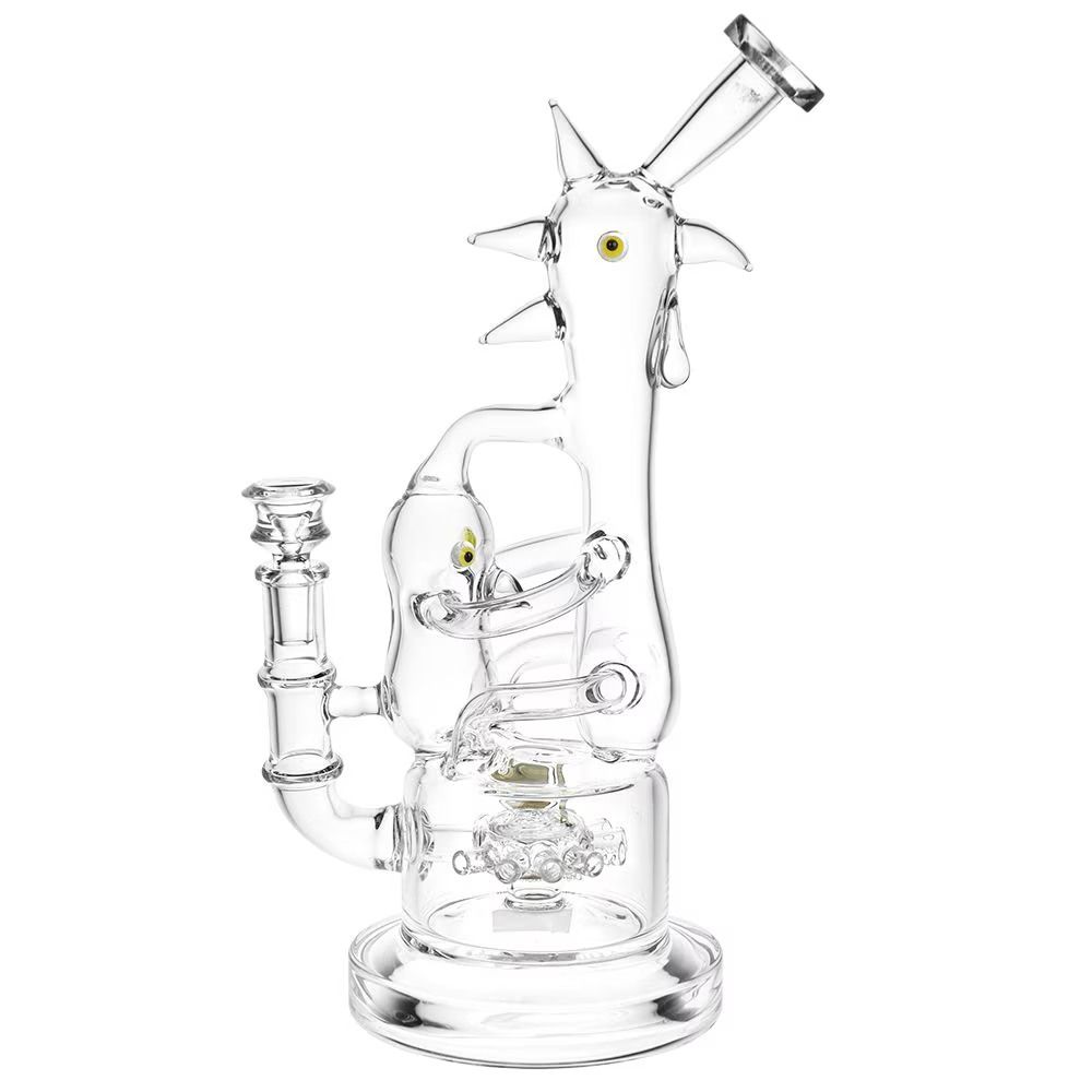 Lookah Glass Chicken Recycler Water Pipe | 12.25" | 14mm F