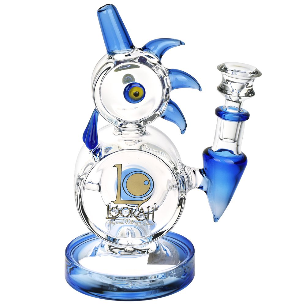 Lookah Glass Rooster Water Pipe | 7.5" | 14mm F