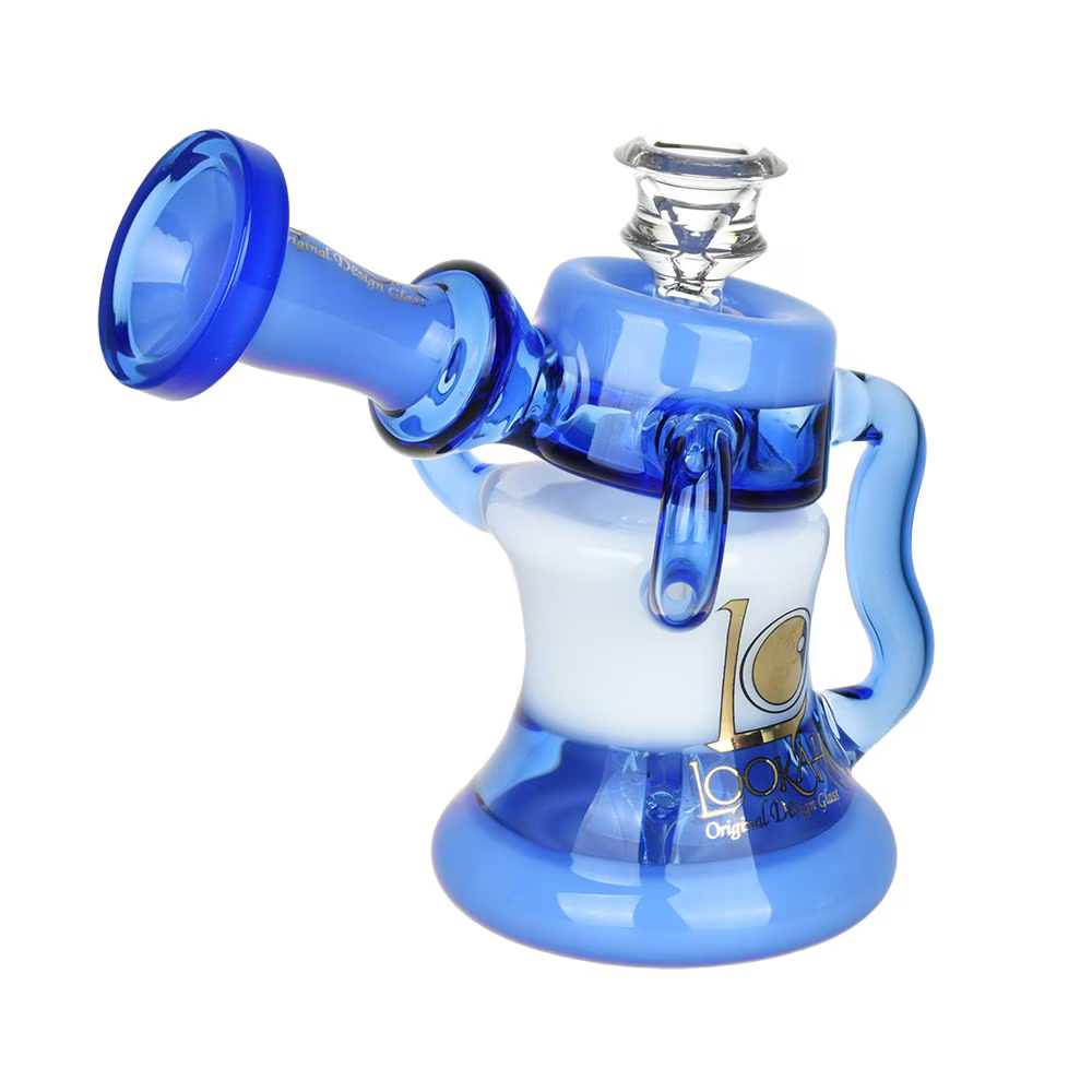 Lookah Glass Top Recycler Water Pipe | 6" | 14mm F