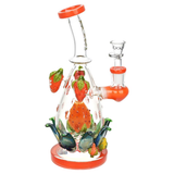 Lookah Glass Very Berry Water Pipe | 9.25" | 14mm F