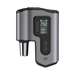 Lookah Q7 Portable Mini Enail Dab Kit in Gray with Digital Display, Side View
