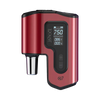 Lookah Q7 red mini enail dab kit with digital display, portable design, front view