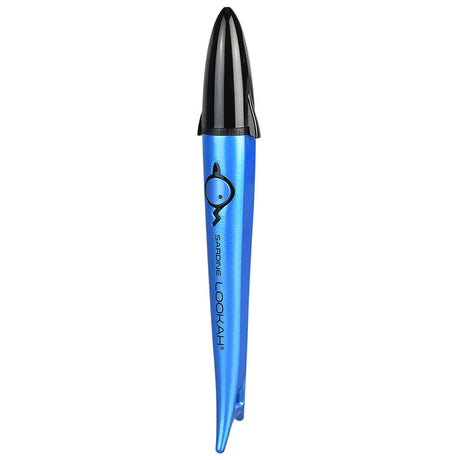 Lookah Sardine Hot Knife Electric Dab Tool in Blue, 240mAh, easy-grip design - Front View