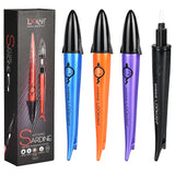 Lookah Sardine Electric Dab Tools in various colors with packaging, 240mAh battery, easy grip