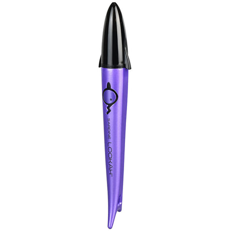 Lookah Sardine Hot Knife Electric Dab Tool in Purple, 240mAh, front view on white background