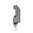 Lookah Seahorse PRO Plus Electric Dab Pen in Gray, 650mAh Quartz Coil, Side View