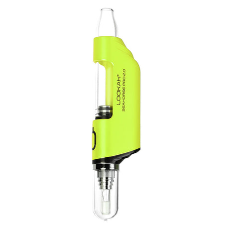 Lookah Seahorse PRO Plus Electric Dab Pen in Neon Yellow with Quartz Tip - 650mAh