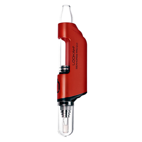 Lookah Seahorse PRO Plus Red Electric Dab Pen with Quartz Coil, 650mAh Battery