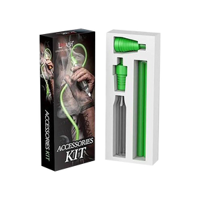 Lookah Seahorse PRO adapter kit for bongs with 18mm to 14mm joint size, front view packaging