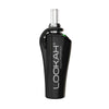 Lookah Swordfish Concentrate Vape Pen in Black - Front View with Quartz Coil