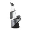 Puffco Peak Pro Travel Pack in Lunar Grey, silicone accessories for vaporizers, front view