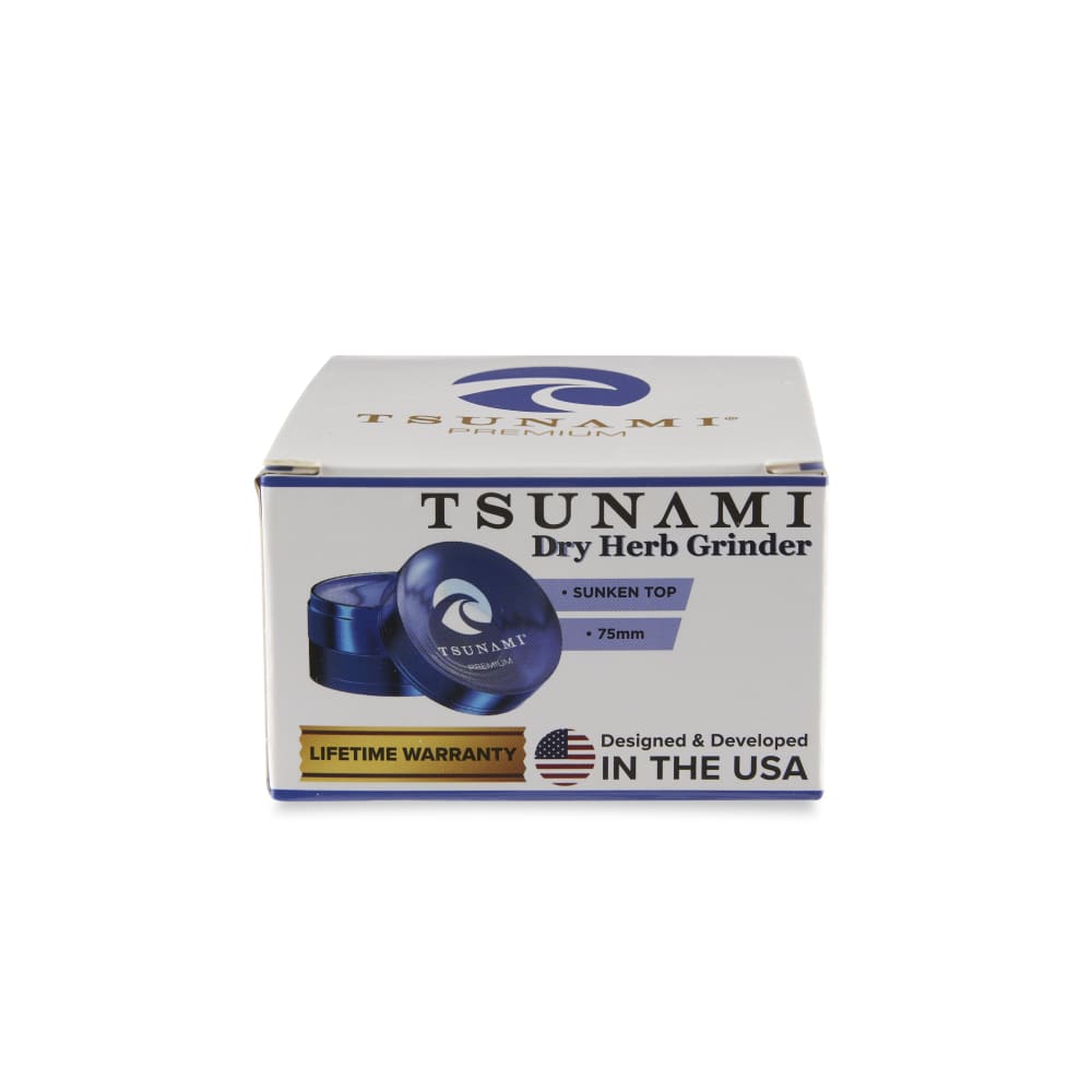 Tsunami Sunken Top 3" 4-Piece Grinder