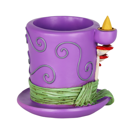 Mad Hatter Shroom Waterfall Backflow Incense Burner | 4.75" x 5"