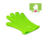 Magical Butter - Silicone Cooking Glove in Lime Green, Front View on White Background