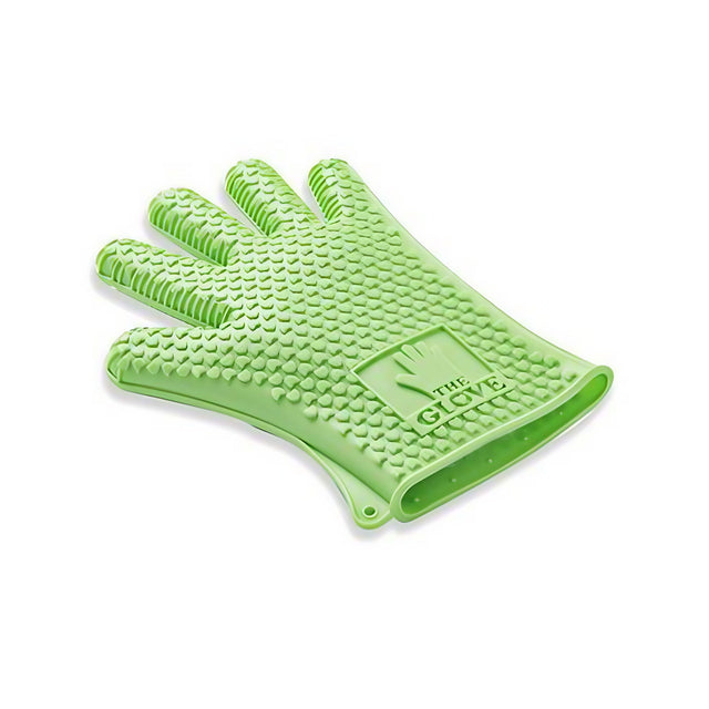 Magical Butter - The Magical Glove in Green Silicone, Textured Surface for Grip, One Size