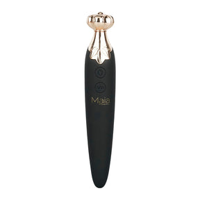 Maia Novelties Vaporator 2-in-1 510 Battery and Personal Massager in Black, front view, 400mAh capacity