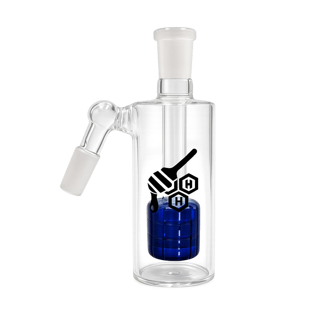 Honeybee Herb Matrix Perc Glass Cylinder Ash Catcher