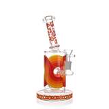 Retro Scientific Bong with Matrix Perc | Croia Glass