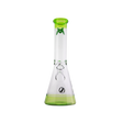 MAV Glass 12" Accent Color Beaker Bong with 5mm thickness and 44mm diameter, front view on white background