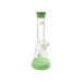 MAV Glass 12" Beaker Bong in Sea Foam with 5mm thickness and 14.5mm joint, front view on white background