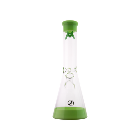 MAV Glass 12" Accent Color Beaker Bong in Slime Green with 5mm Thickness and 14mm Joint