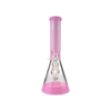 MAV Glass 12" Pink Full Color Beaker Bong with 5mm Thickness and 18mm to 14mm Joint