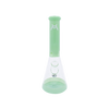MAV Glass 12" Sea Foam Full Color Beaker Bong with 5mm Thickness Front View