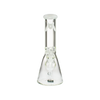 MAV Glass 12" Classic Beaker Bong with White Color Accent and Heavy Wall Design