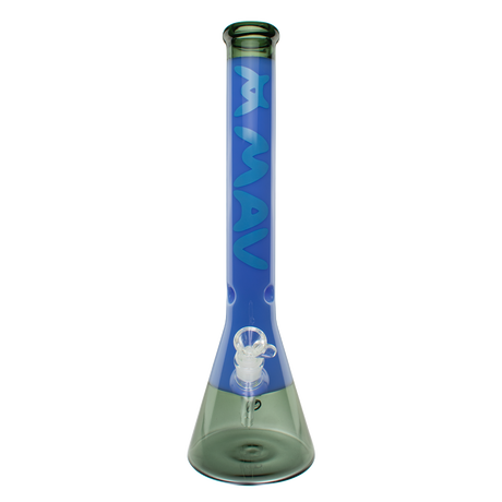 MAV Glass 18" Lavender Color Float Beaker Bong with 50mm Diameter and 5mm Thickness